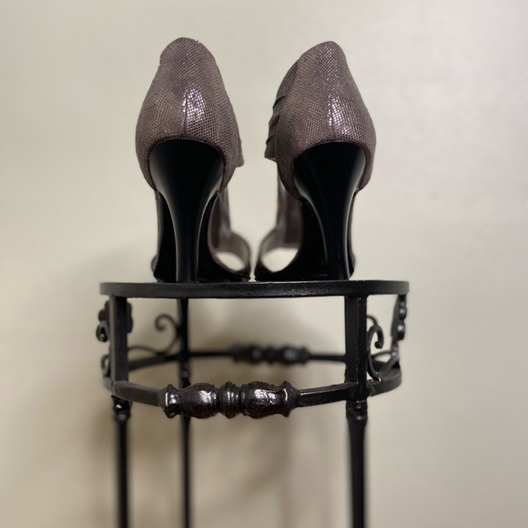 Heels Sandals Pewter Metallic by Apostrophe - Picture 10 of 13